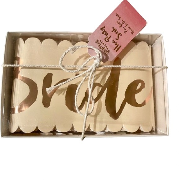 NIB Pink & Rose Gold Bride to Be Sash, Bridal Shower & Bachelorette - Wedding - Picture 3 of 5